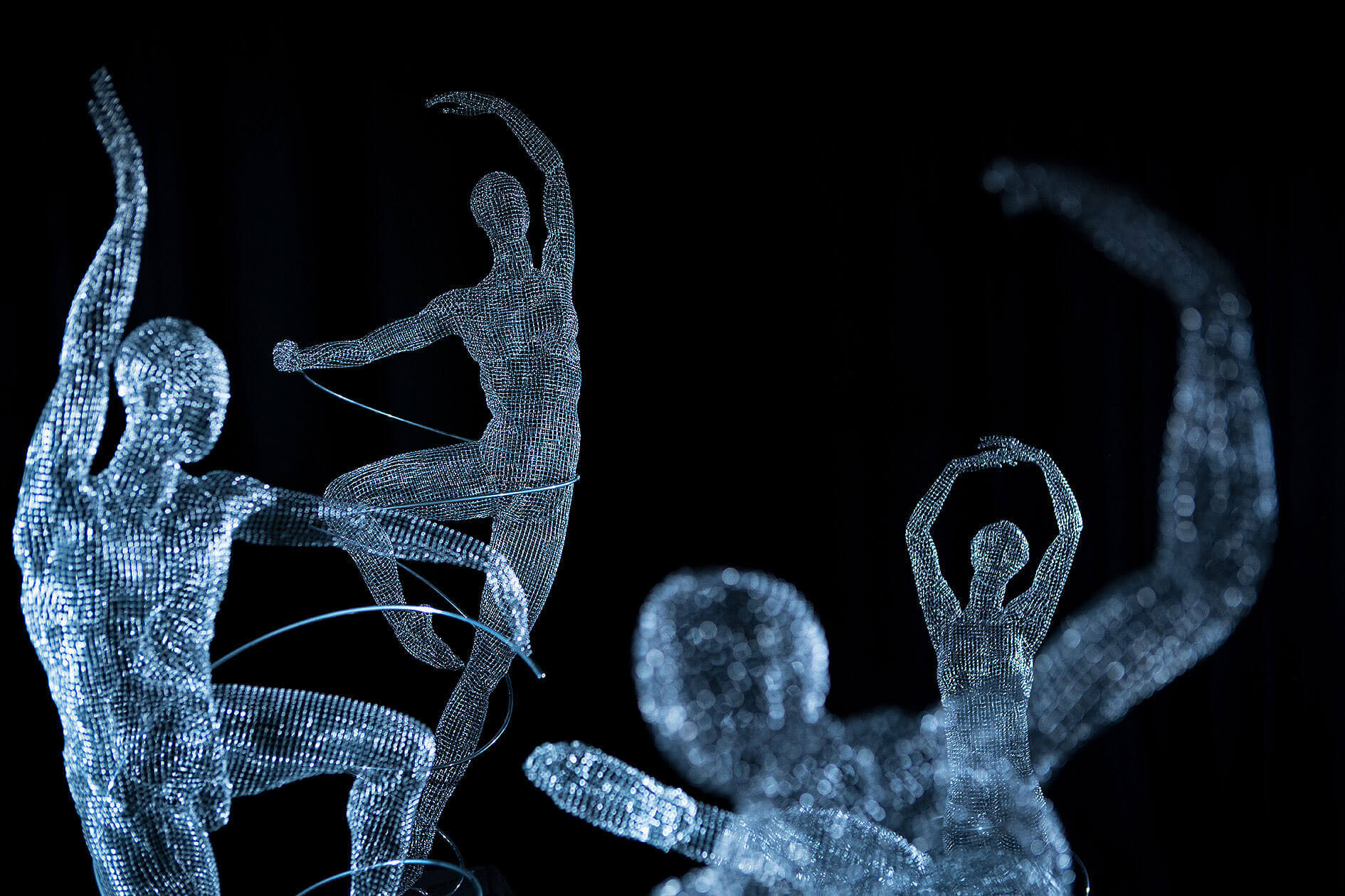 Michelle Castles Sculpture - Fibonacci Dancers